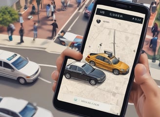 A laptop with an open screen displaying dashboard analytics featuring charts, graphs, and numerical data related to sales and subscriptions. The interface is predominantly dark-themed with sections highlighting key performance metrics. The device shown is a MacBook Pro, indicated by the keyboard layout and branding.