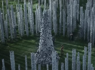 First look at The Bone Temple in the 28 Years Later trailer.