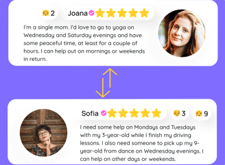 a woman's profile with a star in the middle of the image