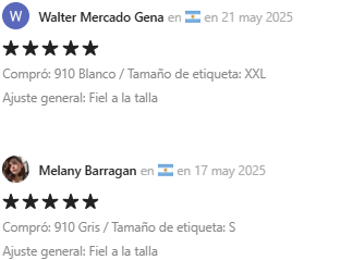 Testimonios reales de usuarios argentinos que compraron prendas de vestir en Temu y les gusto.