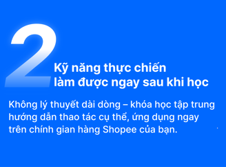 Khoá học trang trí gian hàng shopee