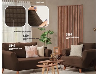Funda de sillon modelo Stretch cafe de la marca Intima hogar