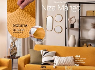 Funda de sillon modelo Niza Mango de la marca Vianney