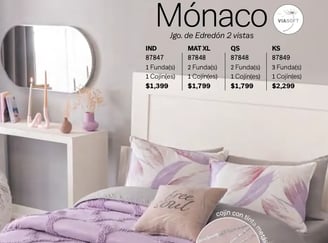 Edredón dos vistas modelo Monaco de la marca Vianney