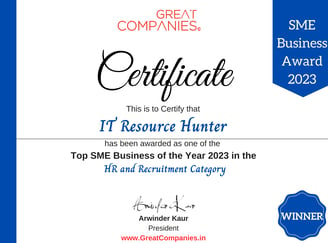 Great Companies SME Winner 2023