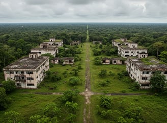a large old building with a bus parked in front of it