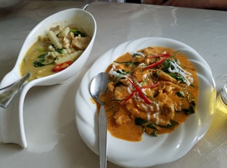 Curry Lunch in Bangkok, Thailand