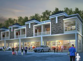 Perumahan Bella Casa Village Gresik Tipe Ruko Orchidea
