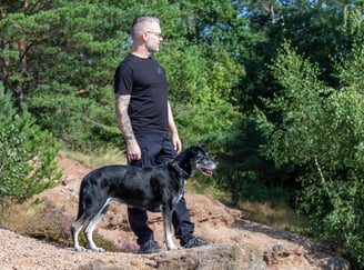 Marc Pickart - Hundetrainer aus Düren mit deinem Hund Morena