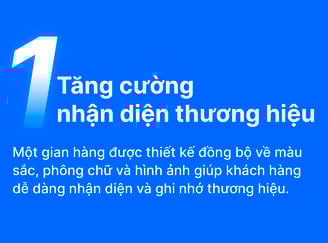 Thiết kế gian hàng shopee