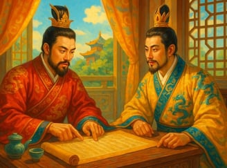 Cuộc Gặp Bí Mật của Vũ Đức Vương và Dực Thánh Vương