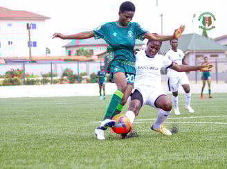 "Comfort Owusu, Ghanaian female football player, excelling as a right-sided attacking full-back and 