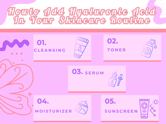how to add hyaluronic acid in your skincare routine