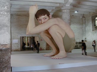 Esculturas gigantes de Ron Mueck