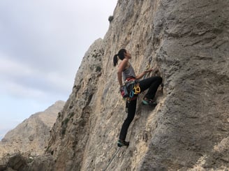 Female Rock Climber, Rock Climbing, Climber
