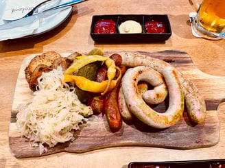 Wurstelplatte - Sausage Selection