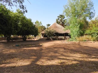 Foto van het Campement de Wassadou, een duurzame eco-lodge gelegen in een prachtige natuurlijke omge