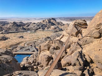desert-rock-resort-drone-overview-bridge