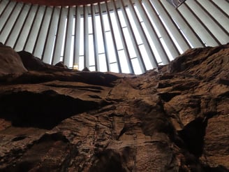 In der Felsenkirche in Helsinki