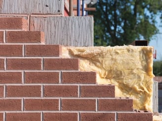 Cavity Wall installation in a house