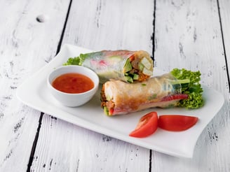 favorite Vietnamese summer rolls