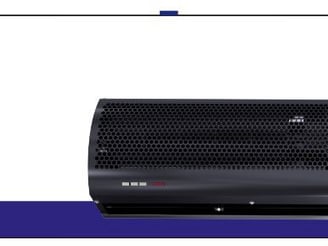 TITAN Air curtains Black