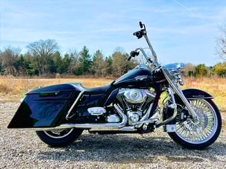 Harley Davidson Road King Motorcycle Ceramic Coating Norfolk County ProPolish Motorcycle Detailing