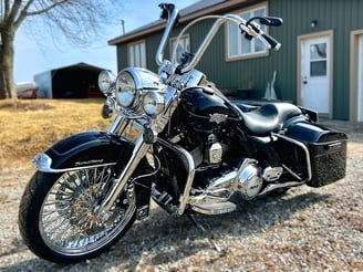 Harley Davidson Road King Motorcycle Ceramic Coating Norfolk County ProPolish Motorcycle Detailing