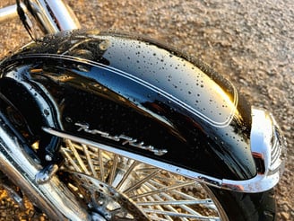 Harley Davidson Road King Motorcycle Ceramic Coating Norfolk County ProPolish Motorcycle Detailing