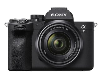 Sony Alpha 7 IV Cámara sin espejo de fotograma completo, 33 MP, enfoque automático en tiempo real