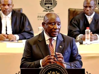 President of South Africa ,at SONA 2025