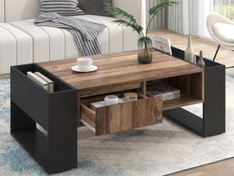 table basse rangement intégré