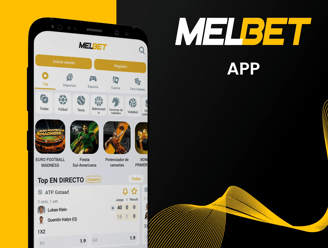 Melbet tiene aplicación móvil para iOS y Android
