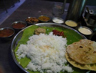 Andhra thali meals Andhra cuisine