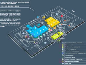 Canton fair lay out