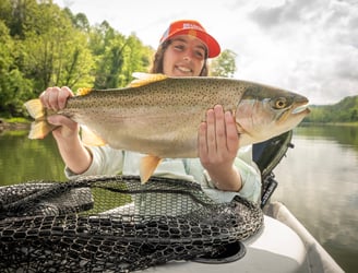 South Holston River can produce huge Rainbow Trout