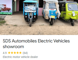Best Electric Vehicles Visakhapatnam "SDS Automobiles Electrical Vehicles" No1 Electrical Vehicles