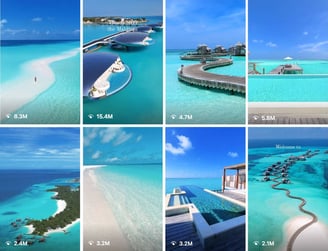 The Resorts Collection Instagram Grid