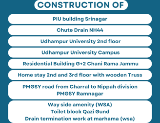 Construction projects done by escotten infra projects pvt. ltd.