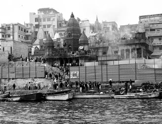 Cremation ghat of Varanasi