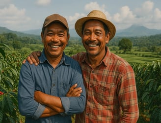 petani kopi Indonesia
