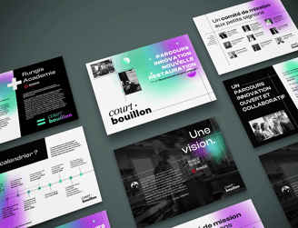 Mise en page PowerPoint pro - présentations par graphiste freelance Rennes