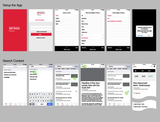 iOS layout design by Joachim Falck-Hansen