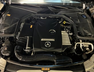 a mercedes benz motor