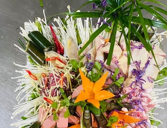 Đồ ăn tại Cao Bằng Pác Bó Mế Farmstay