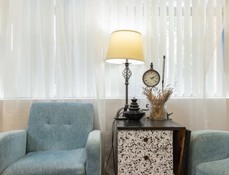 A cozy office space