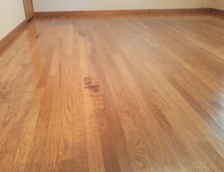 Wood floor refinishing