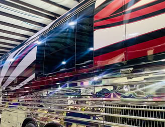 motorhome with ceramic coating