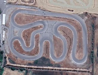 Trazado del circuito Zona Karting Juneda para pitbike en Lleida
