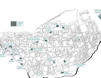 A map of Etruscan Orvieto